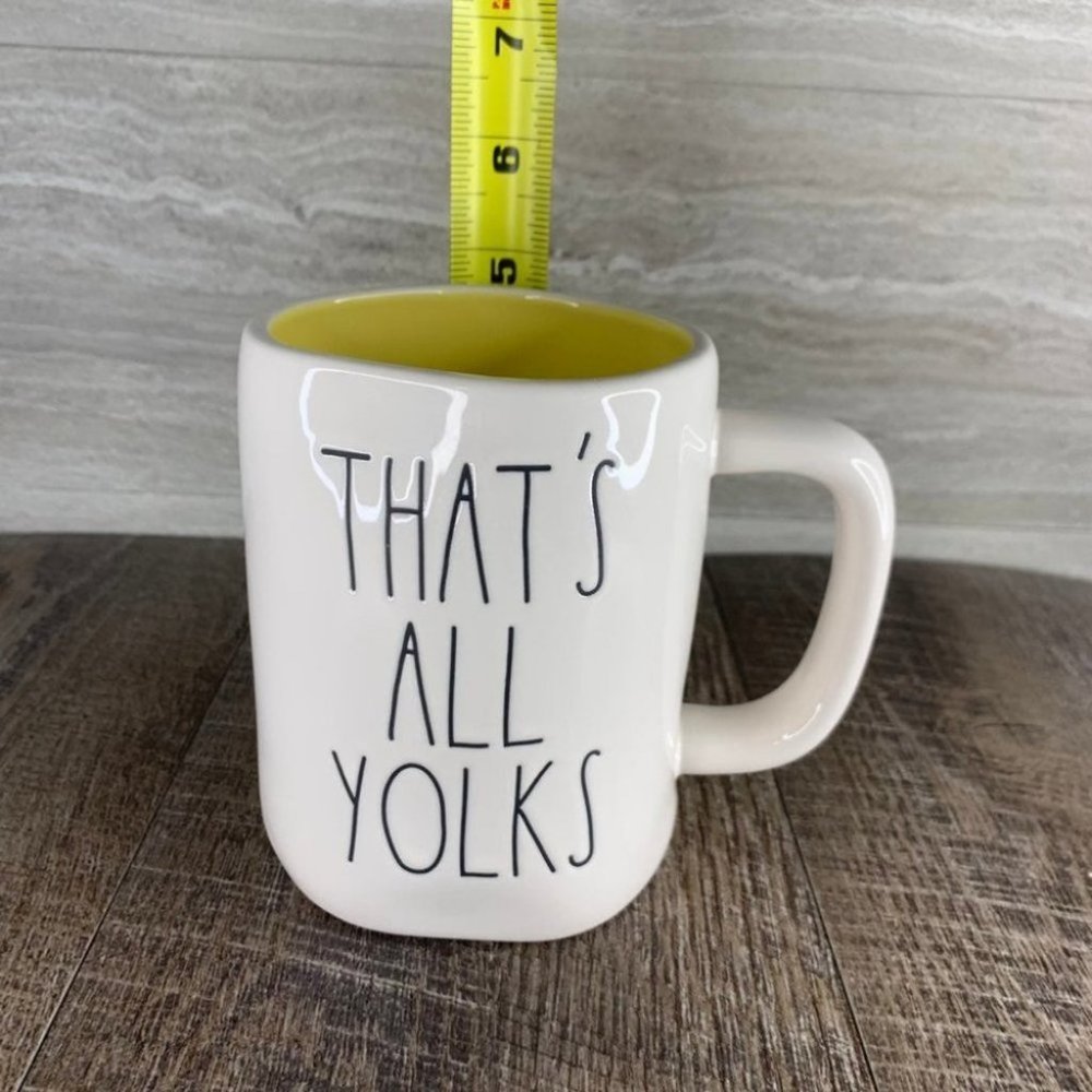 Rae Dunn That's All Yolks Mug - Picture 4 of 5
